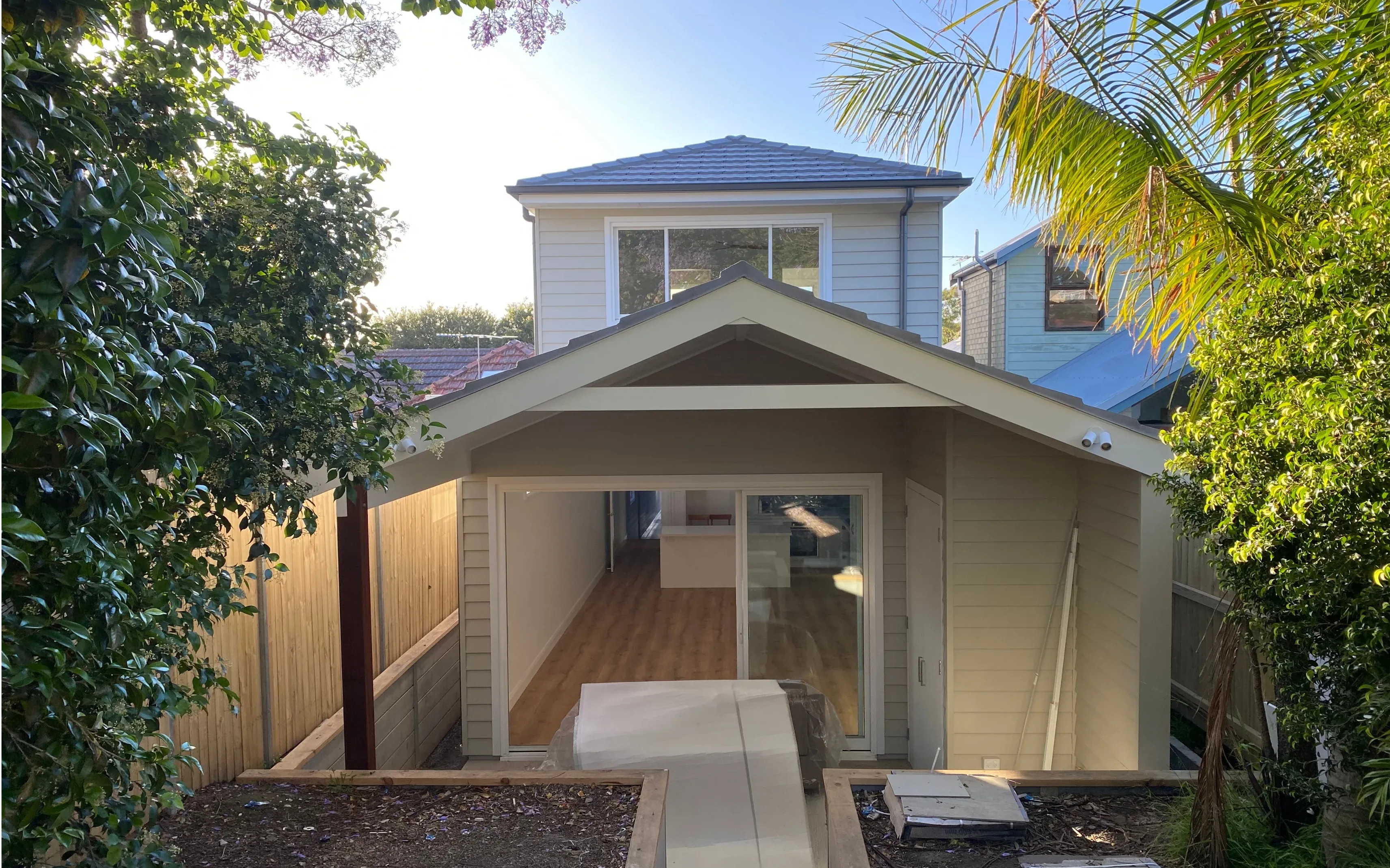 Second storey extension on a home