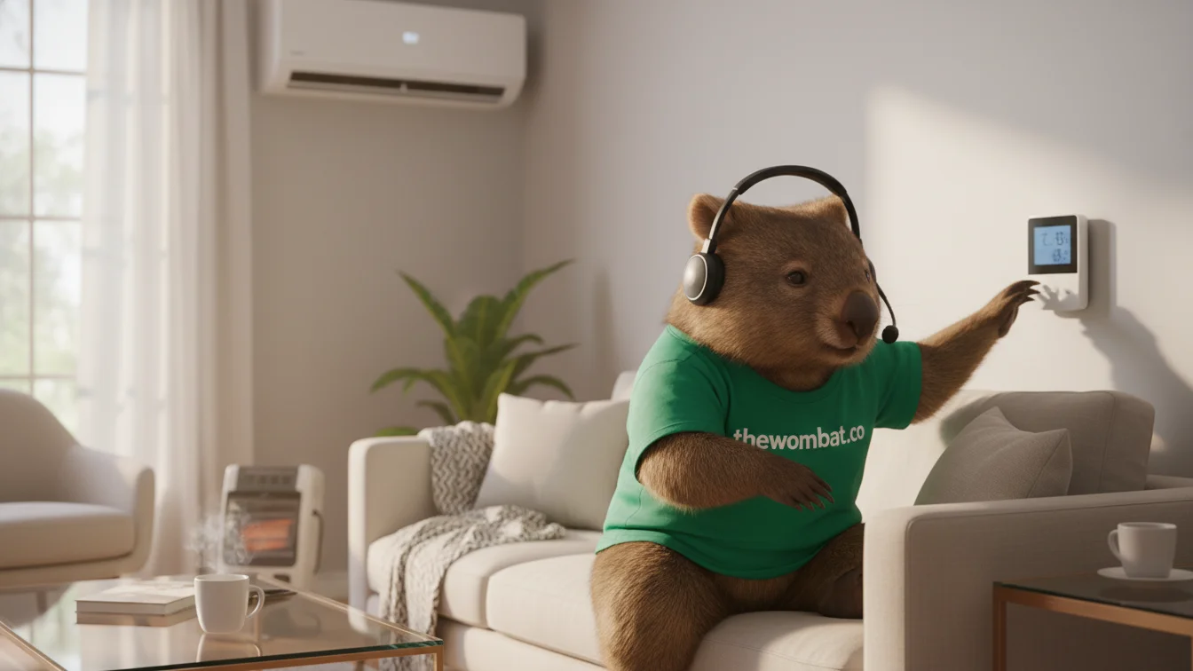Professional air conditioning installation by The Wombat™