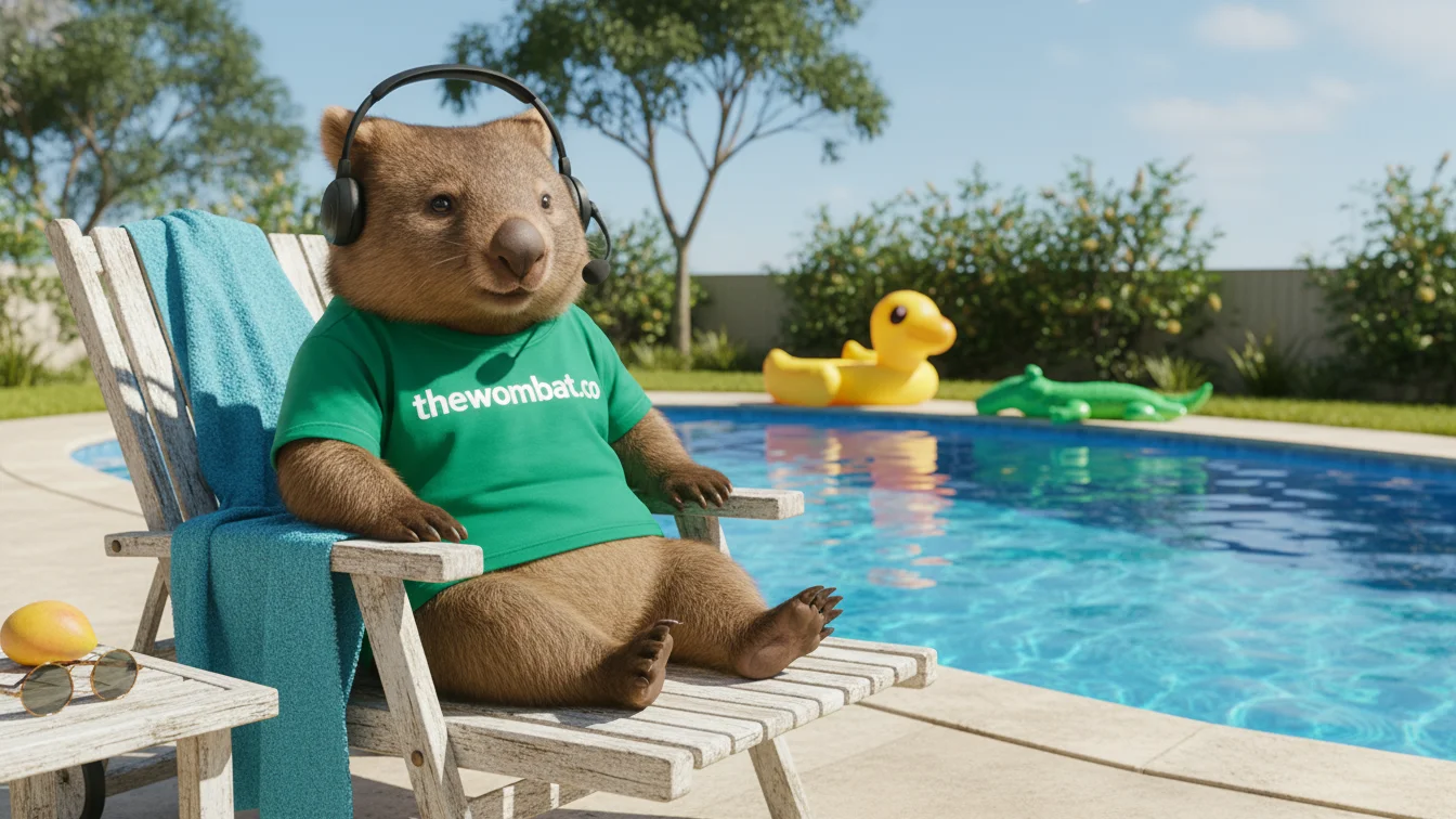 Beautiful pool installation by The Wombat™