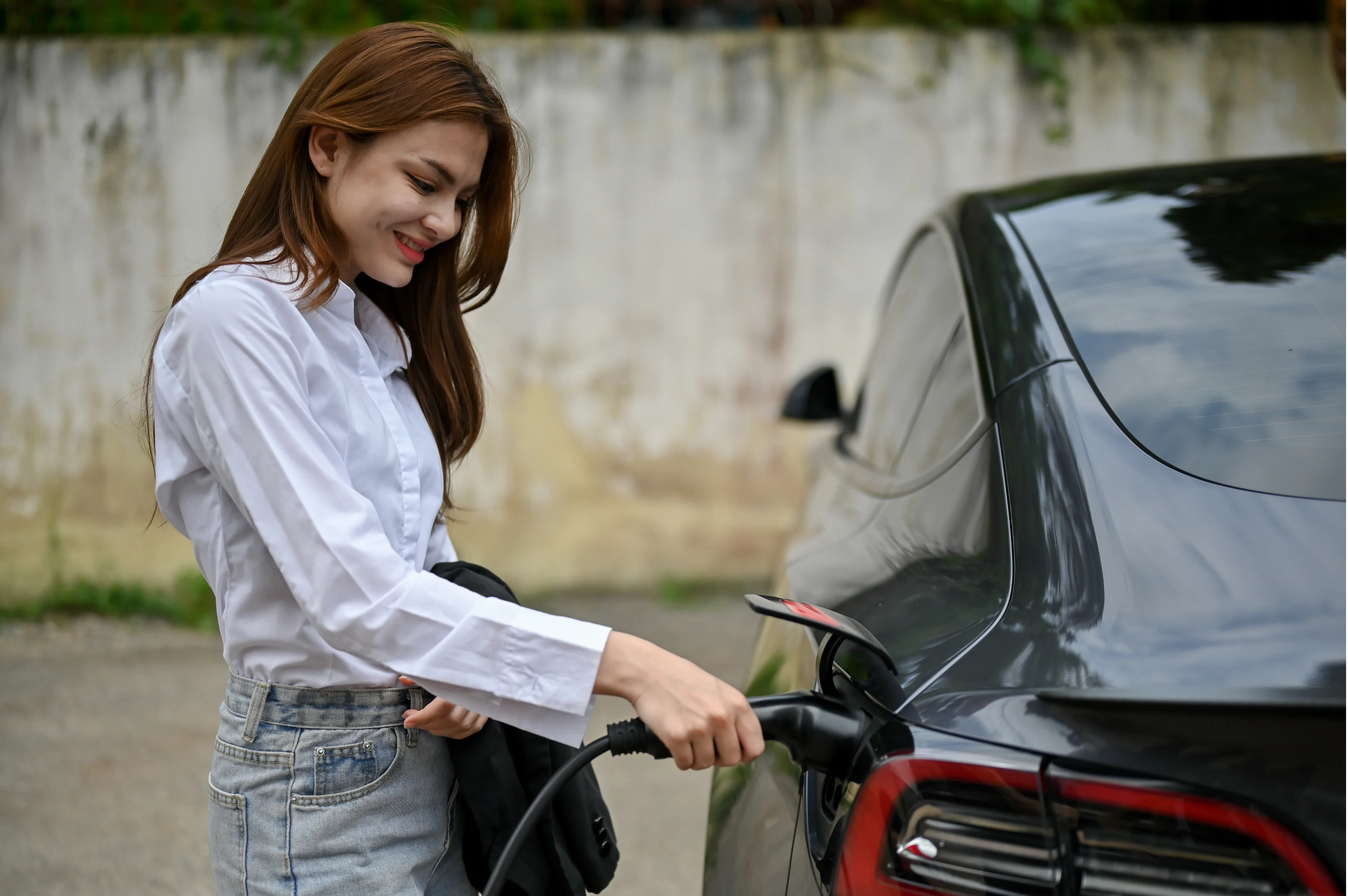 Electric vehicle charging at home in Perth