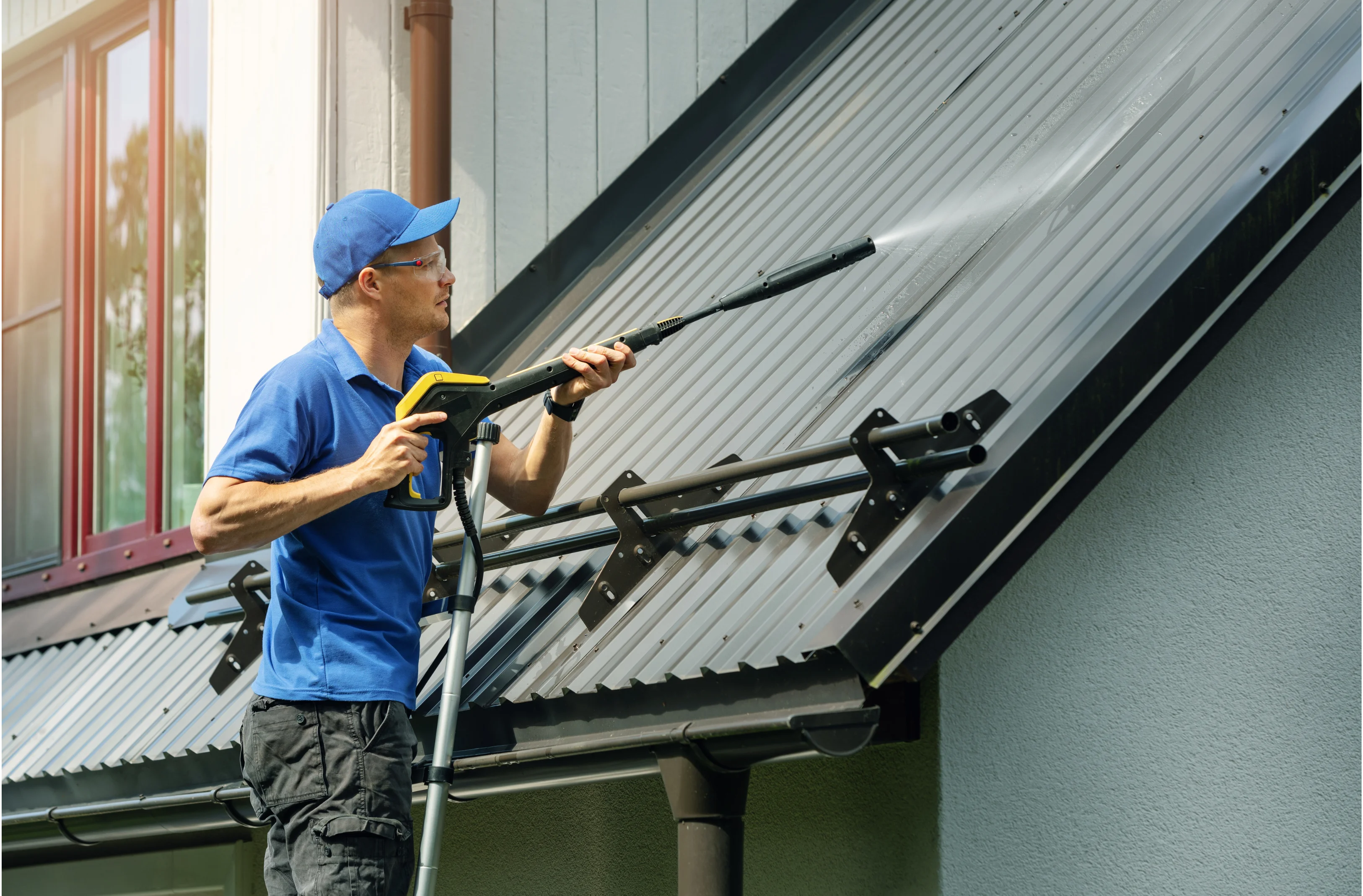 Professional roof pressure cleaning service in Perth, WA